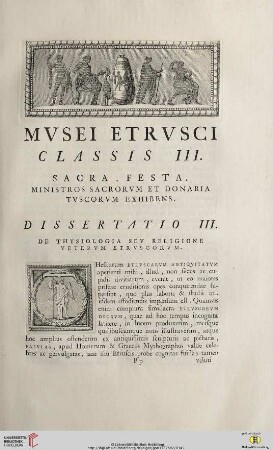 Musei Etrusci Classis III