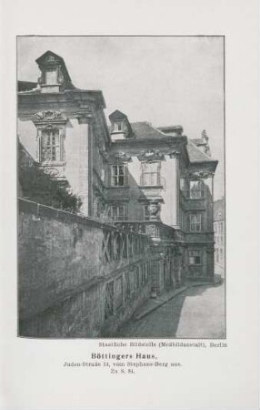 Böttingers Haus ...
