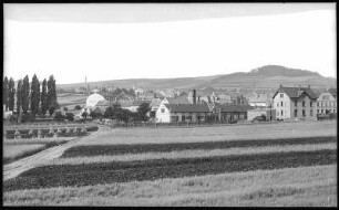 Kamenz. Kamenz mit Hutberg, vom Steinbruch gesehen