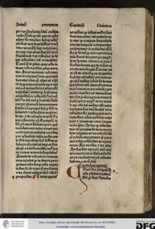Contra hoc preceptum faciunt plurimi creaturam sibi pro fine statuendo [quam creaturam plus deo diligunt ut honores, divitias, voluptates, scientiam et plura alia...]