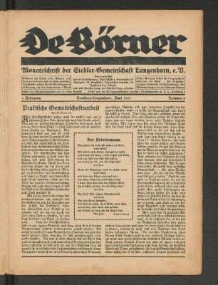 Praktische Gemeinschaftsarbeit