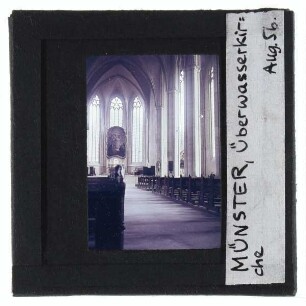 Münster, Überwasserkirche : Innenansicht
