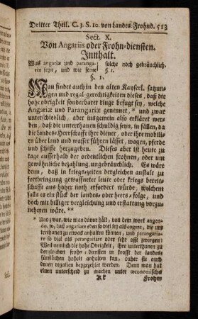 513-514, Sect. X: Von Angariis oder Frohn-diensten