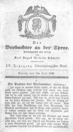 28. Stück, 7. Juli 1856