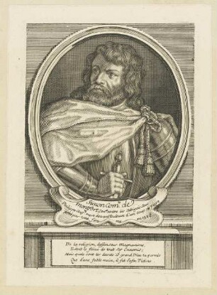 Bildnis des Simon de Montfort
