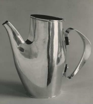 Kaffeekanne aus Silber von Werner Oehlschlaeger