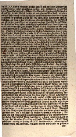 Käyserliches Commissions-Decret, Welches Zu Augspurg, den 24. Martii 1714. publicè per Mogunt. ad Dictaturam kommen