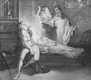 Romeo und Julia, Federzeichnung, Frankfurt am Main, Städelmuseum