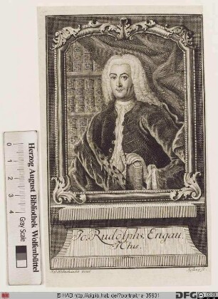 Bildnis Johann Rudolf Engau