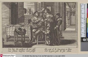 [Der verlorene Sohn beim Festmahl mit Huren; The prodigal son feasting with harlots]