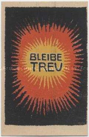 Postkarte zur Volksabstimmung in Schleswig