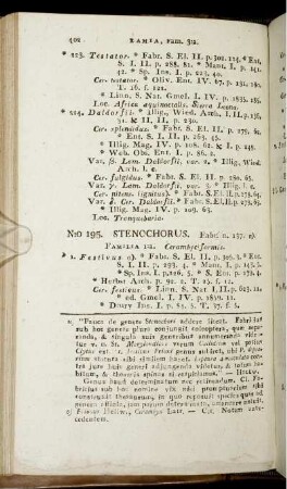 N:o 195. Stenochorus.