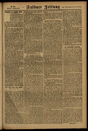 Zweite Ausgabe vom Mittwoch, den 07. Dezember 1921.