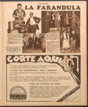 La farándula [Fotografías]