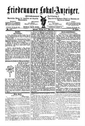 Nr. 107, 07.05.1911