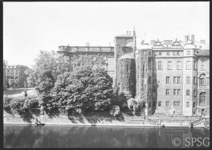 Berlin, Schloss Berlin, Spreeseite.
