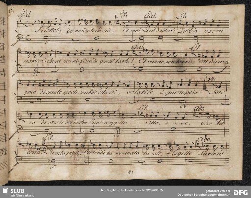 Recitativo: Pilottola dimandale che sia