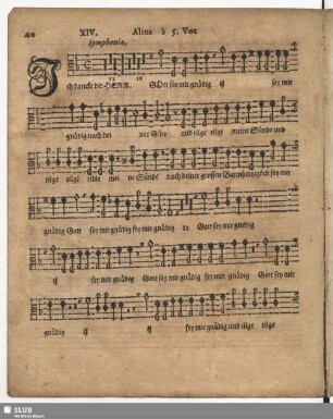 XIV. Ich dancke dir GOtt daß