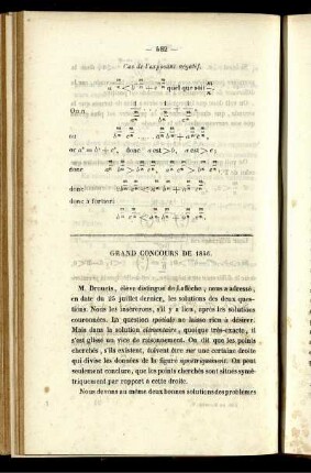 Grand concours de 1846.