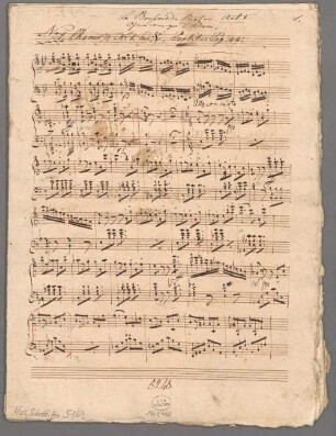 Le brasseur de Preston,Auswahl, arrangiert, Klavier. - BSB Mus.Schott.Ha 5169