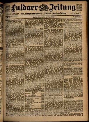 Ausgabe vom Montag, den 06. März 1899.