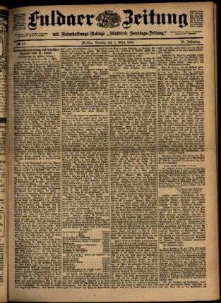 Ausgabe vom Montag, den 06. März 1899.