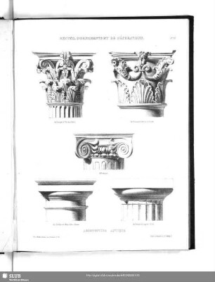 No. 31. Architecture Antique