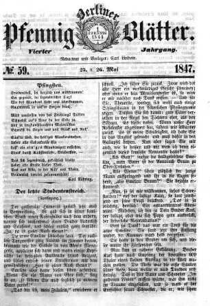 No. 59, 25. u. 26. Mai