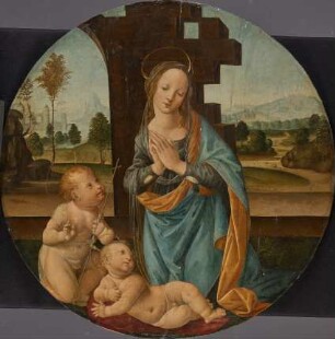 Maria mit dem Kind und dem Johannesknaben