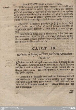 CAPUT IX tertiam a lique factione petitam rationem intuetur.
