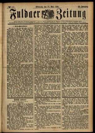 Ausgabe vom Mittwoch, den 17. Mai 1893.