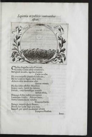Sapientia in publicis conventibus efficax.