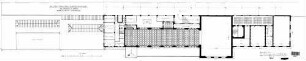 Stuttgart-Bad Cannstatt: Empfangsgebäude Verwaltungsgebäude Entwässerungsplan (Grundriß 1.OG)