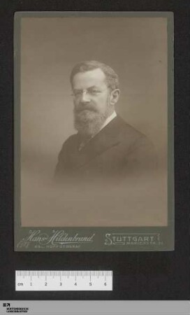 [Bildnis Gustav Barth]