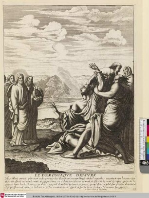 Le démoniaque delivré [Die Austreibung der Dämonen]