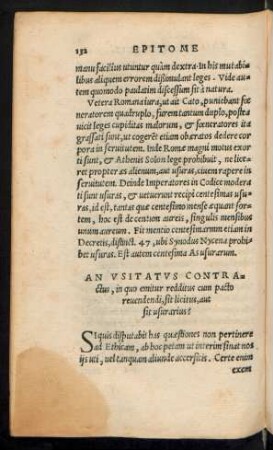 An Usitatus Contractus, in quo emitur redditus cum pacto revendendi ...