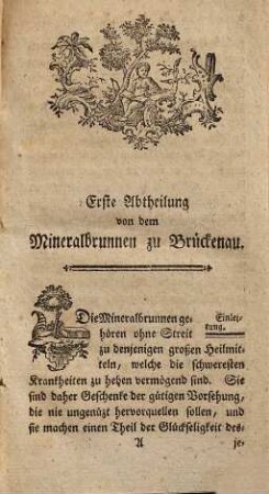 Kurze Nachricht von dem Nutzen und Gebrauche der in dem Hochstift Fulda zu Brückenau und Wernarz gelegenen Mineralbrunnen