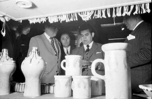 Freiburg: Kaufhof; rumänische Woche; Folkloreausstellung im Kaufhof