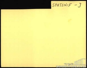 PFIRSICH: Sorten F-J