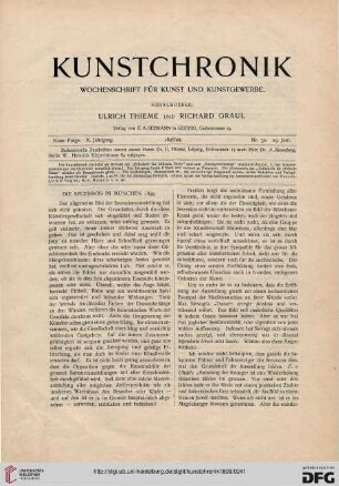 Heft 30 (29. Juni 1899)