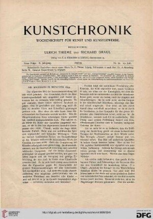 Heft 30 (29. Juni 1899)