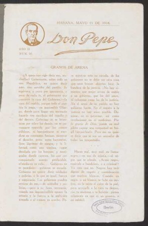 [Notas del editor] Granos de Arena