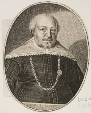 Porträt eines unbekannten Mannes mit einem Medaillon