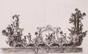 Theatralische Aufführung, Prunkgondel