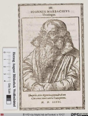 Bildnis Johann Marbach