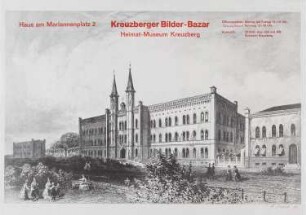 Ausstellungsplakat "Kreuzberger Bilder-Bazar", 1973