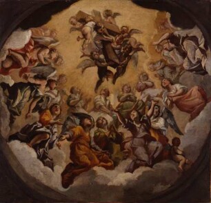Engel, das Kreuz Christi verehrend (Kopie)