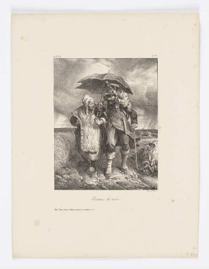 Excusez la mère, Blatt 6 der Folge "Album pour 1829"