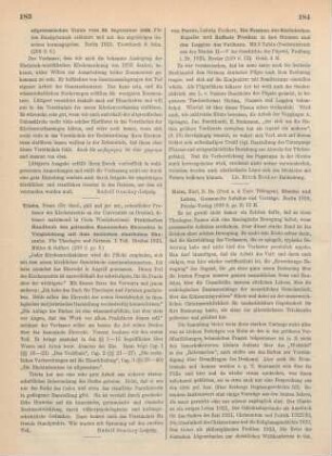 184-186 [Rezension] Heim, Karl, Glaube und Leben
