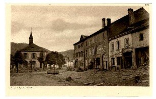 Der Krieg 1914/15 in Postkarten, 20. Reihe, Abt.: Deutschland; Inhalt: Elsaß/1.Gruppe: Nr. 196: Saales i.Elsass